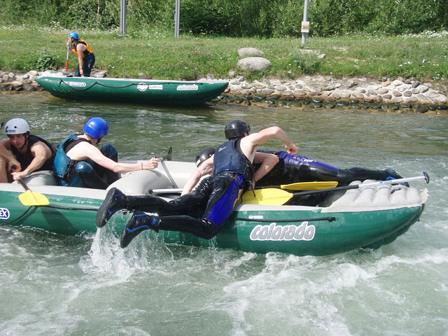 Rafting na rieke belá