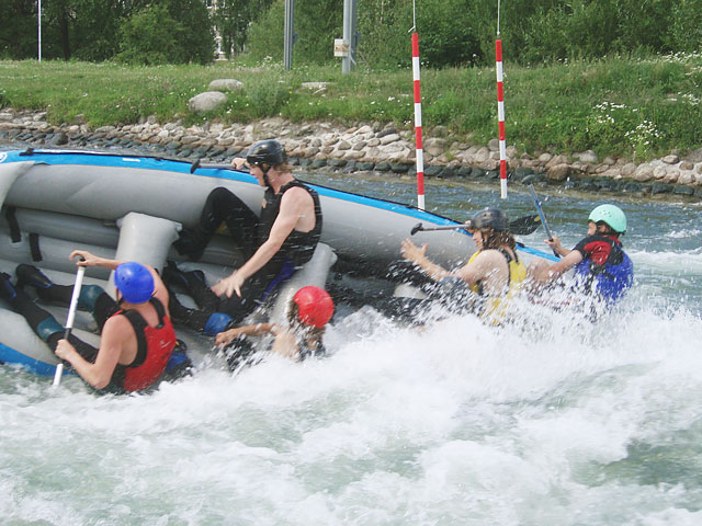 Rafting na rieke belá