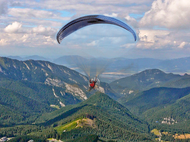 Tandémový paragliding