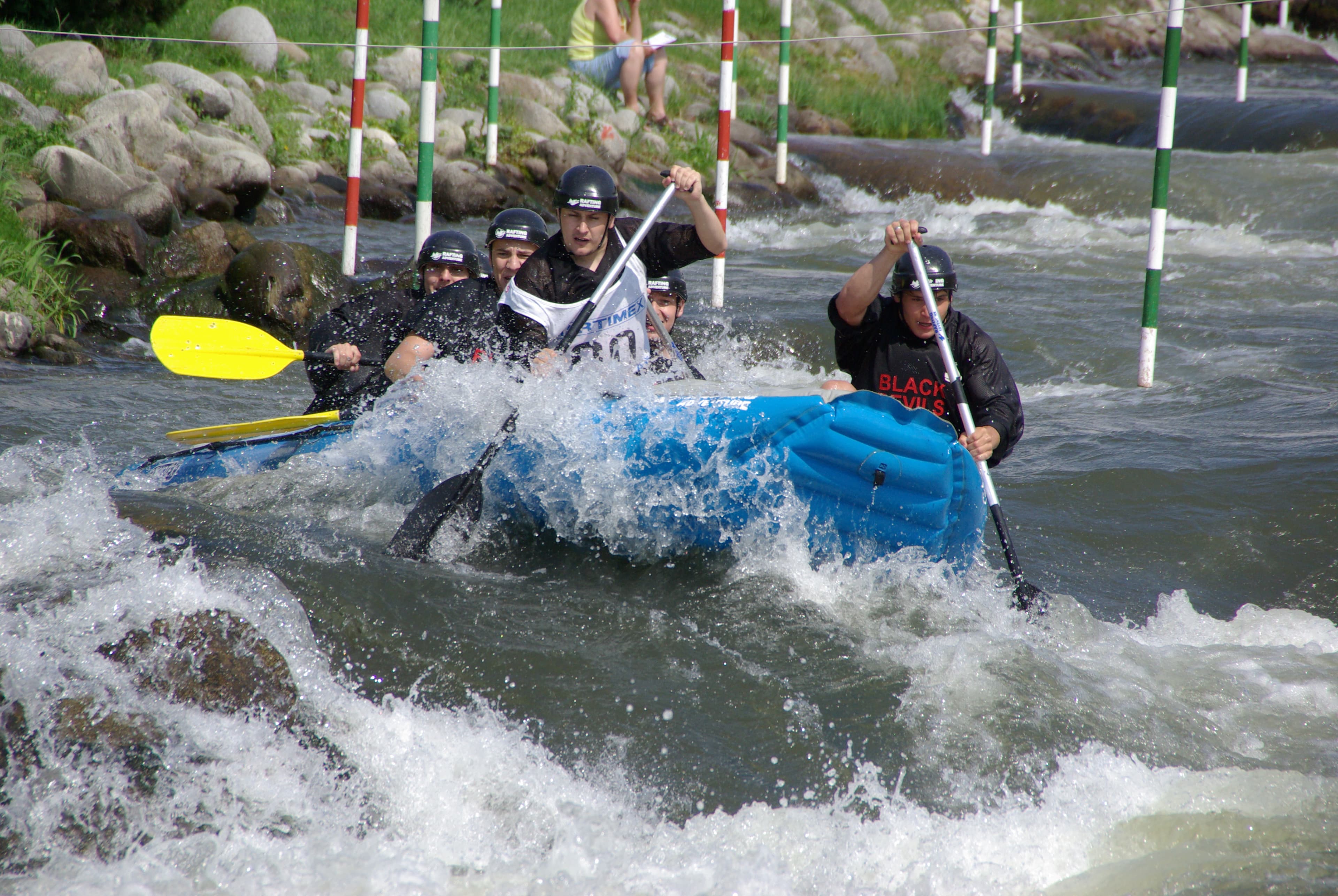 Firemný rafting